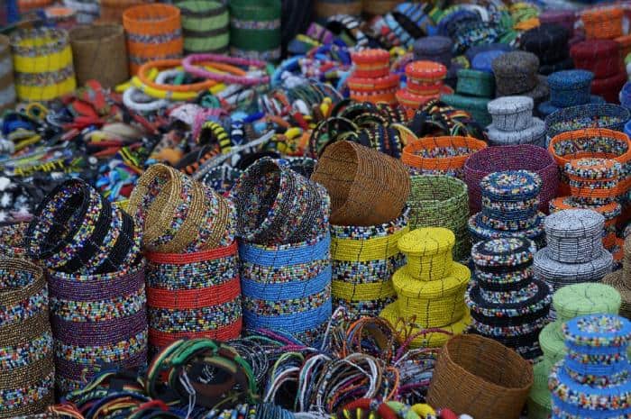 bead market in Nairobi