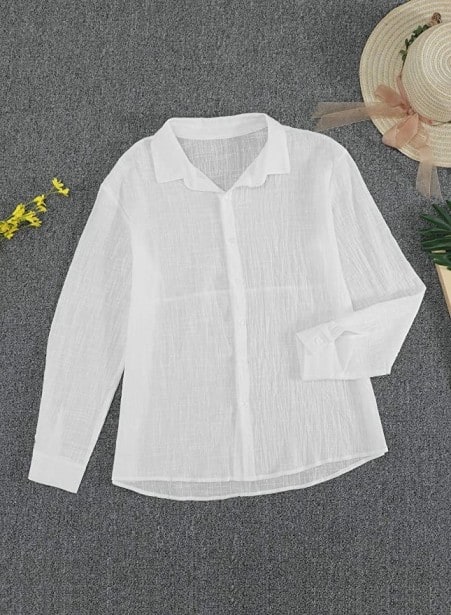 What to wear in Lamu | white linen blouse
