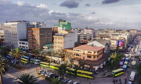 Nairobi city street