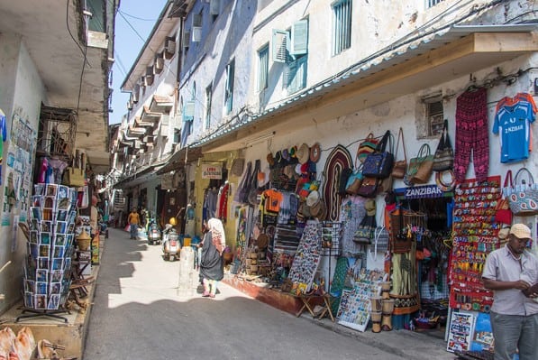 street in Stone Town Zanzibar 